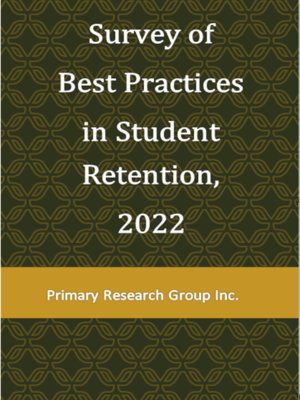 cover image of Survey of Best Practices in Student Retention, 2022